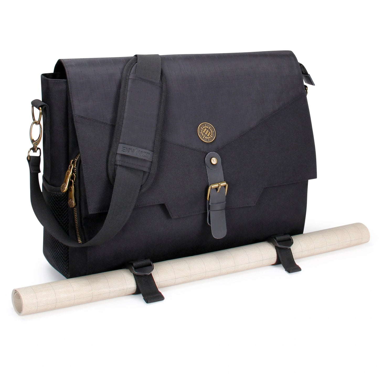 Enhance Gaming - RPG Player's Essentials Messenger Bag - Schwarz