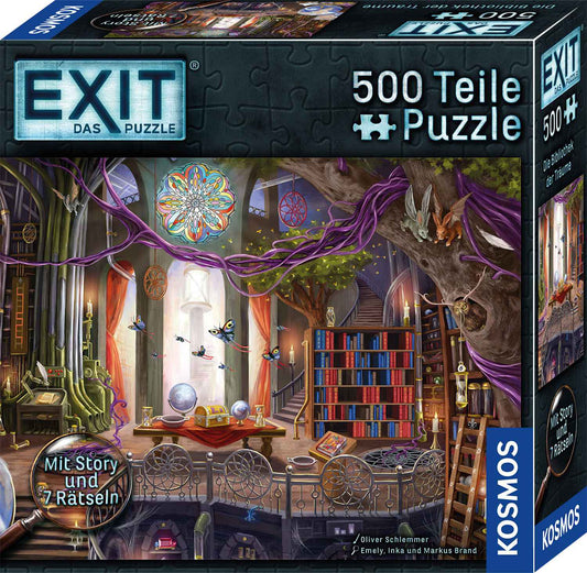 Kosmos - Exit - Das Puzzle: Die Bibliothek der Träume - 500 Teile