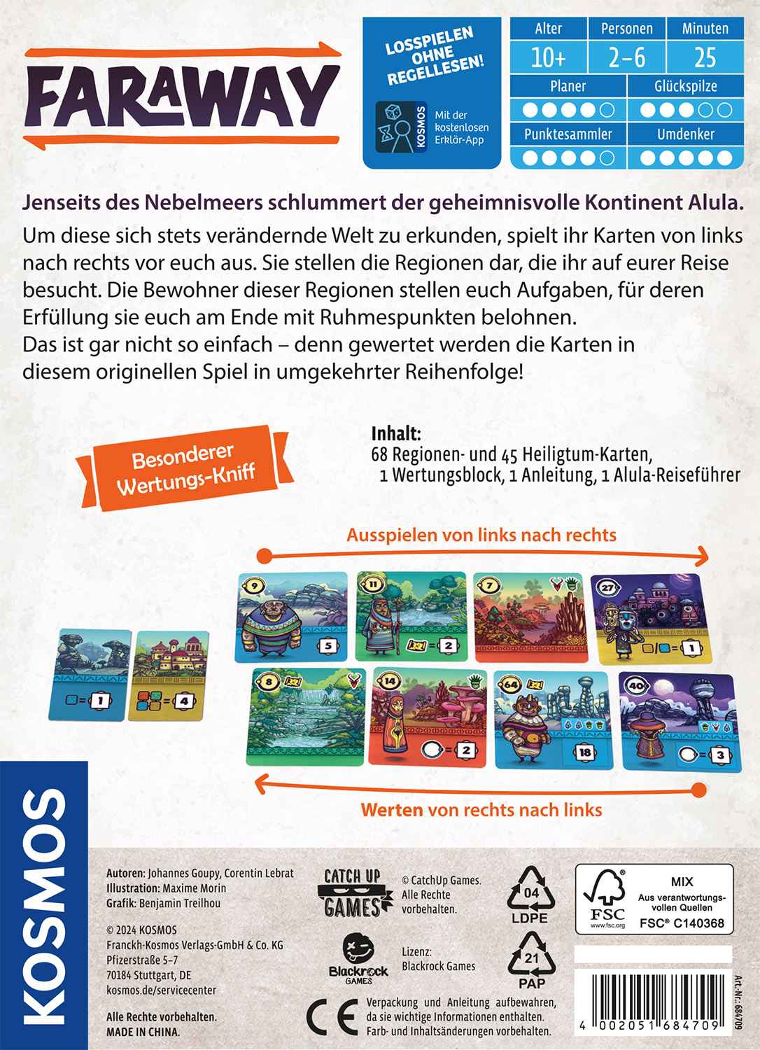 Kosmos - Faraway - *Nominiert Kennerspiel des Jahres 2025*