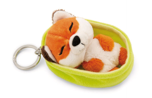 Schlüsselanhänger Sleeping Pets NICI GREEN - Fuchs - 18 cm
