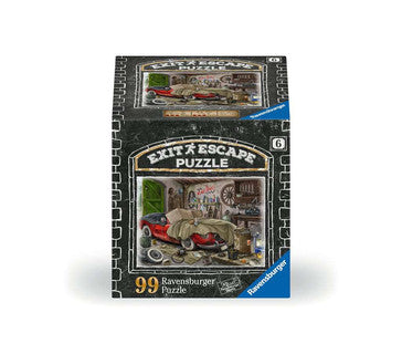 Ravensburger -Exit Escape Puzzle -Nr 6 im Gutshaus -Garage -99 Teile