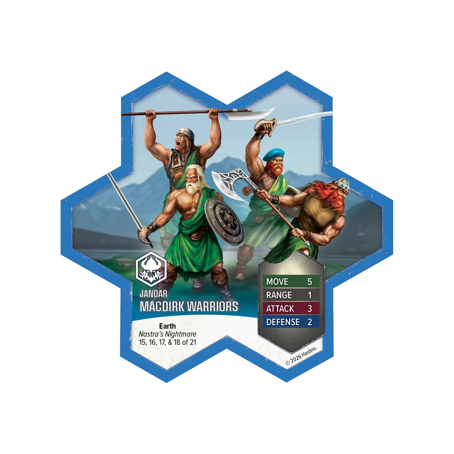 Heroscape - MacDirk Warriors Remastered - Army Expansion - Englisch