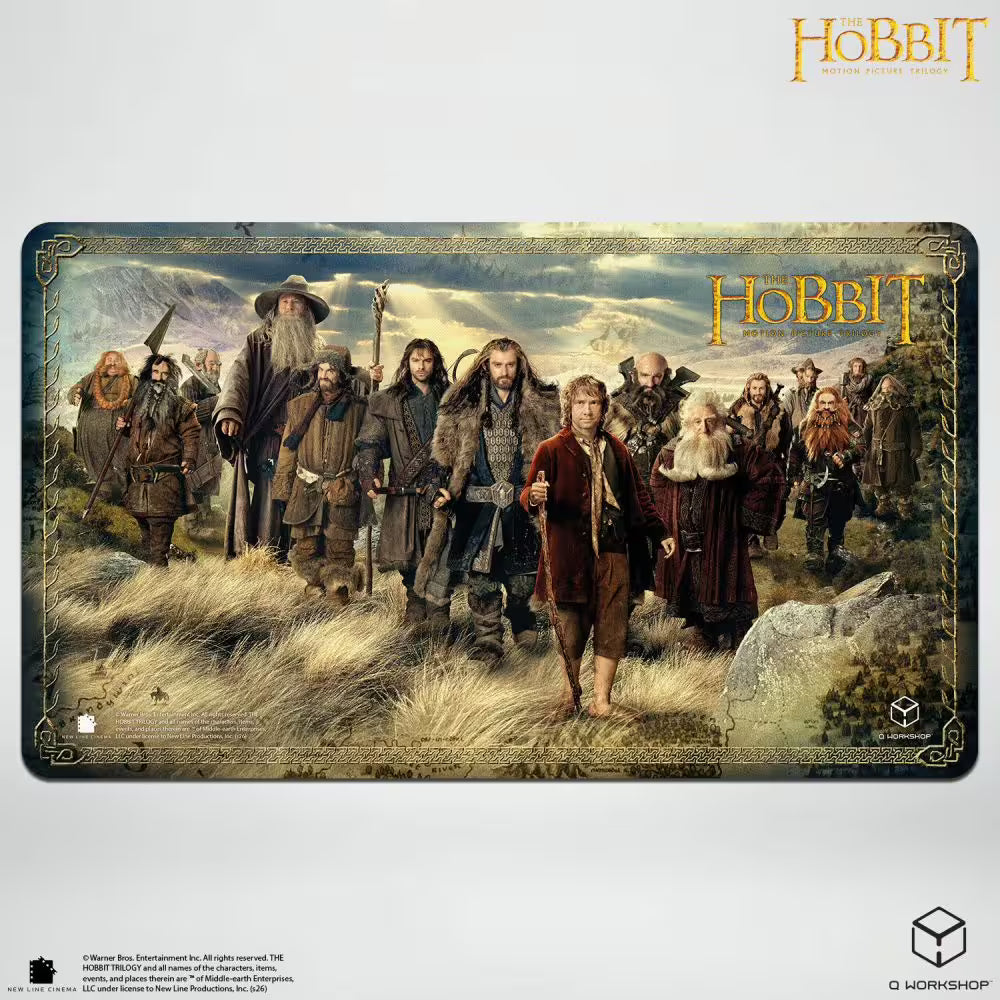 Q Workshop -The Hobbit Playmat -Thorin's Company