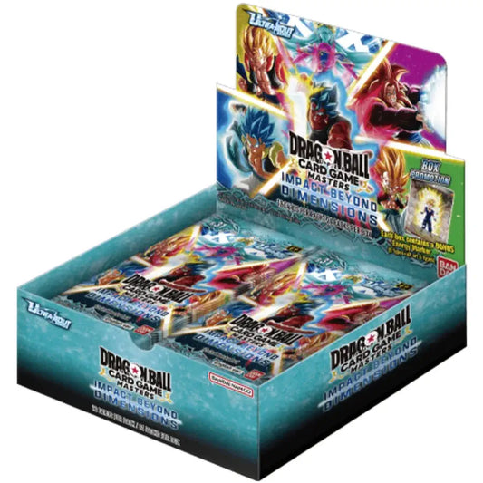 Dragon Ball Super Card Game – Masters - Impact Beyond Dimension B31 Booster Display – Englisch
