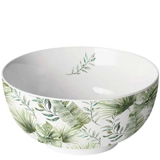 Ambiente -Bowl  0.4L -Jungle Leaves