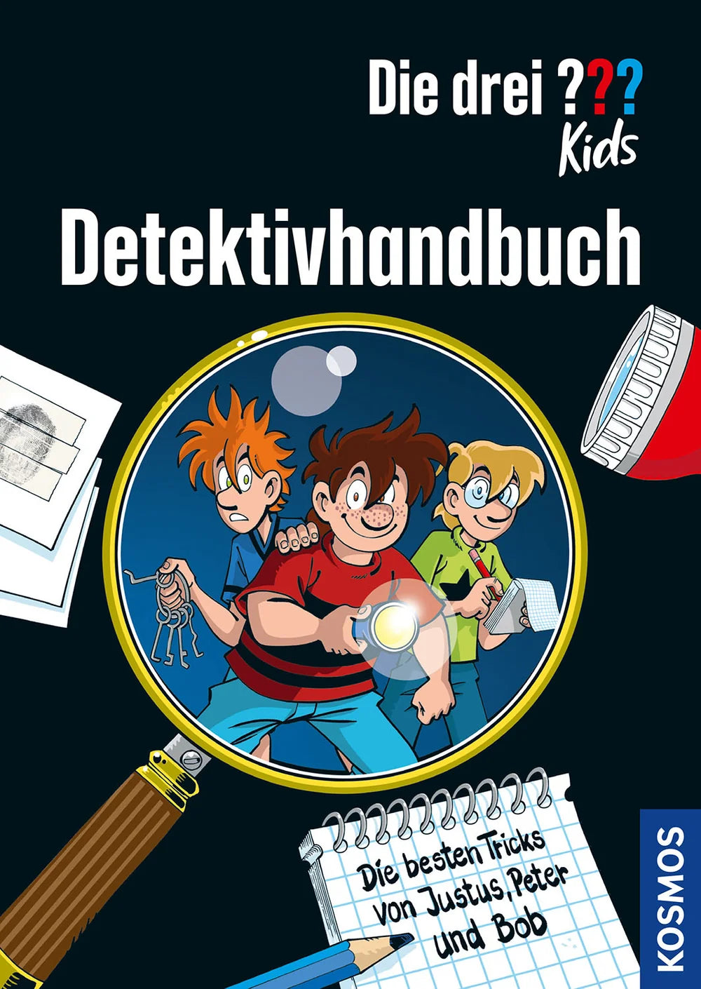 Kosmos - Die drei ??? Kids, Detektivhandbuch - Hardcover