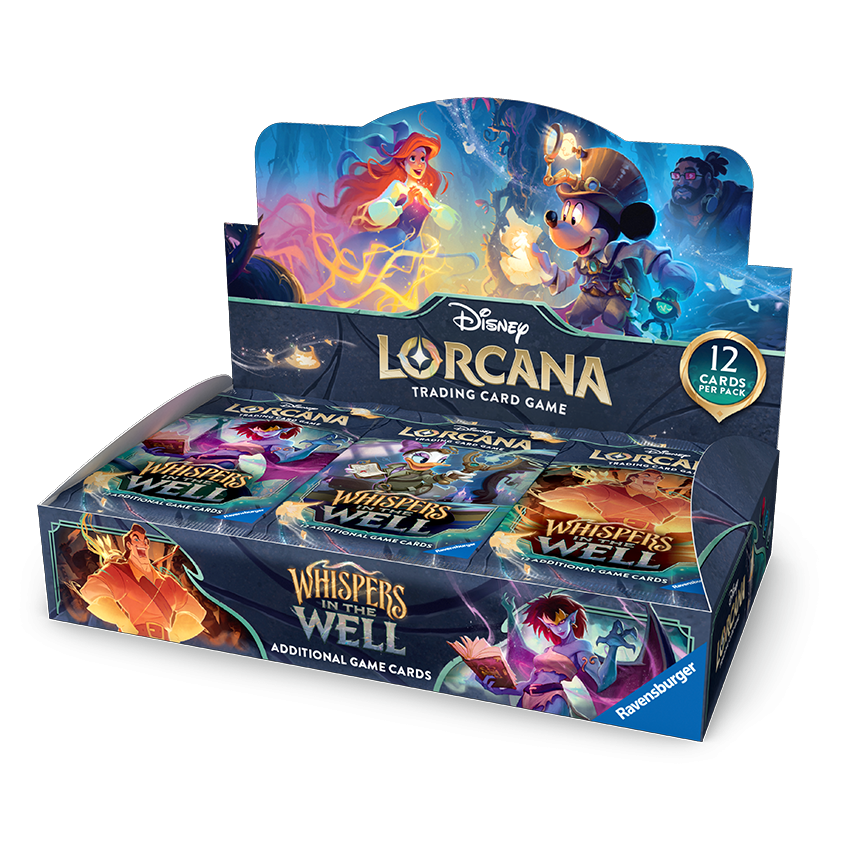 Disney Lorcana TCG - Whispers in the Well - Booster Display (24 Booster) - EN