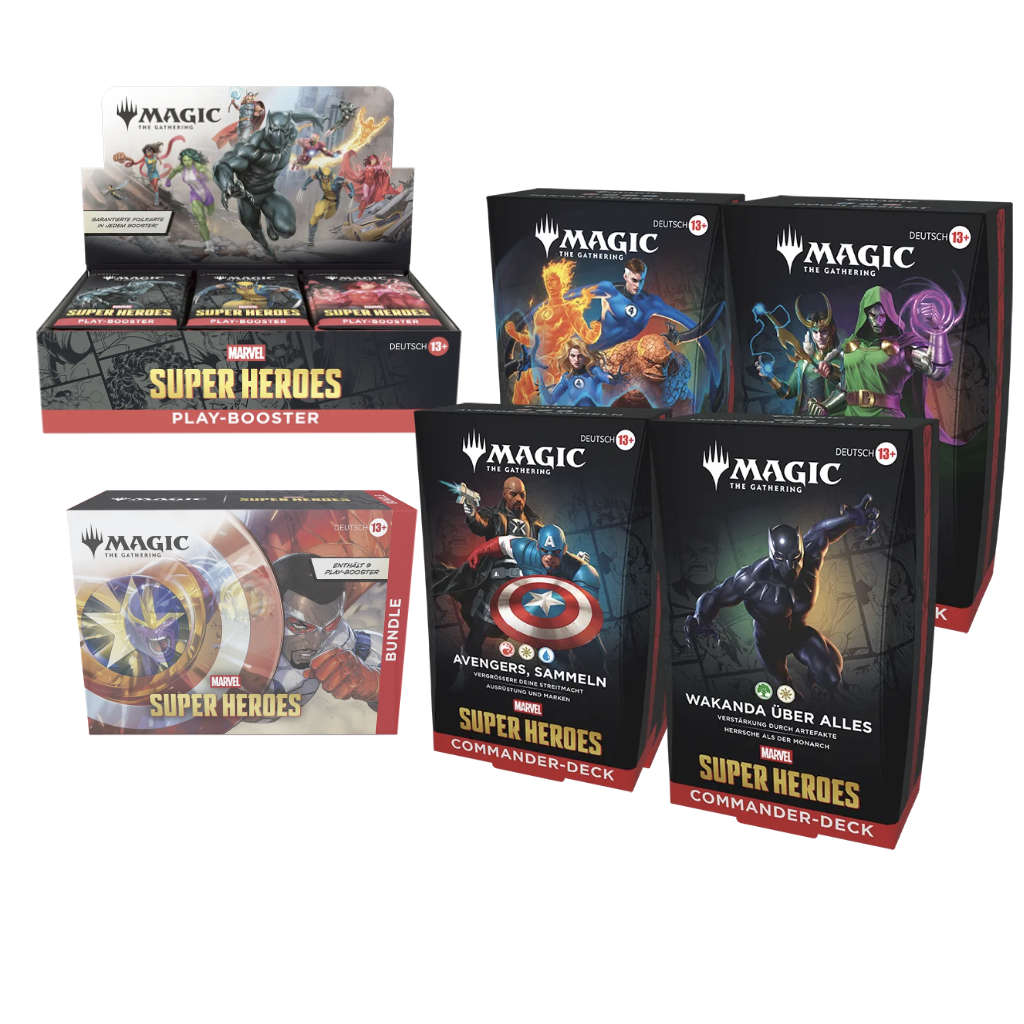 Magic: the Gathering - Marvel Super Heroes - Avengers-Sammeln-Bundle - deutsch - Early-Bird