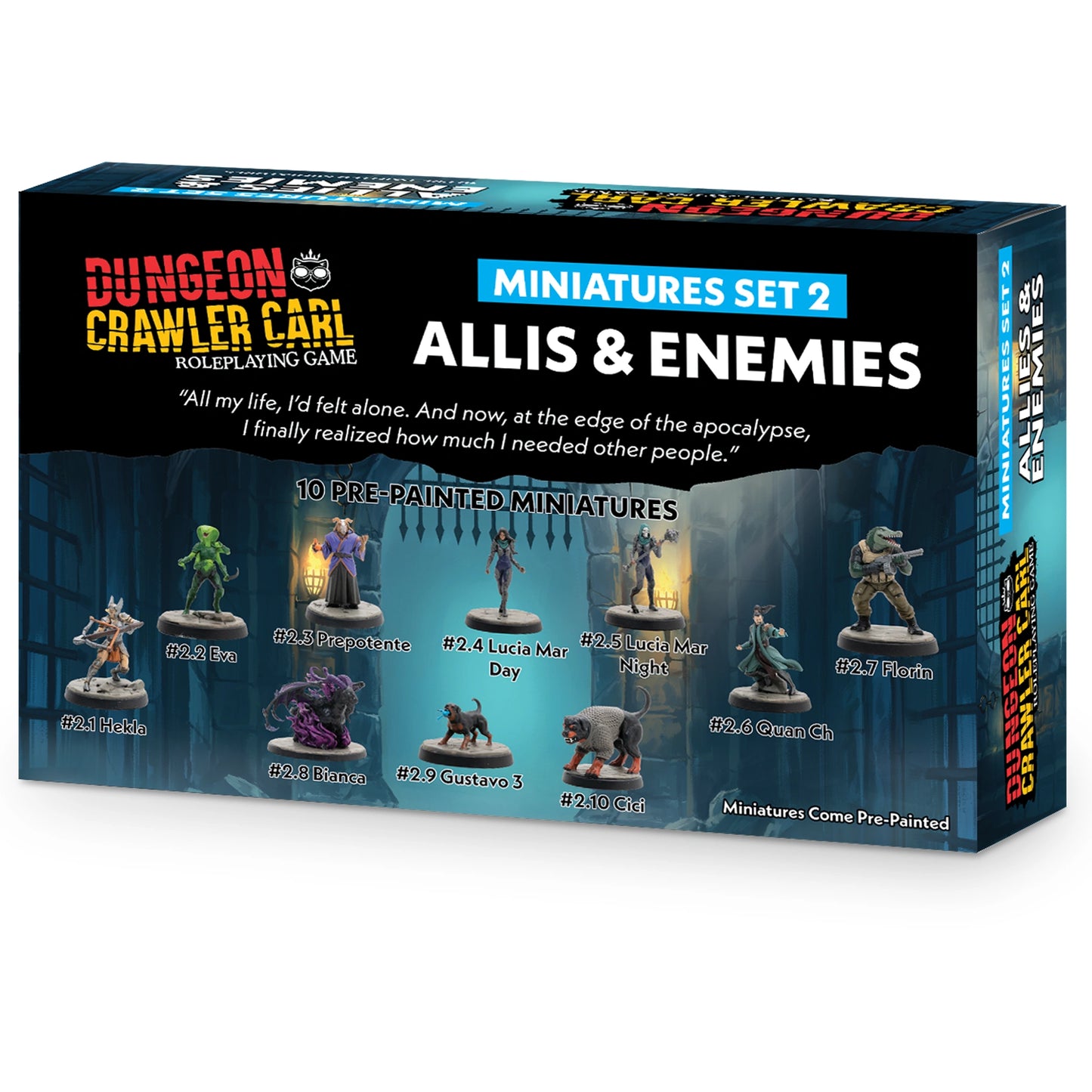 Dungeon Crawler Carl: Miniatures Set #2 - Enemies & Allies - Englisch