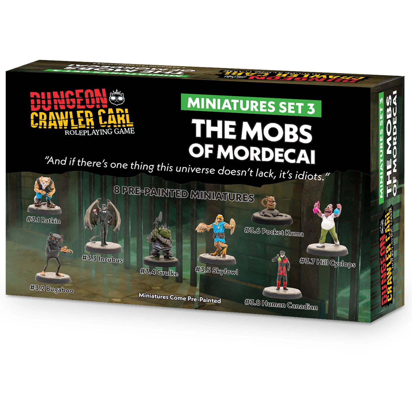 Dungeon Crawler Carl: Miniatures Set #3 - Mobs Of Mordecai - Englisch