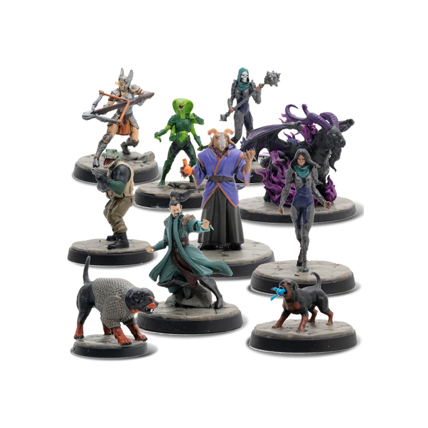 Dungeon Crawler Carl: Miniatures Set #2 - Enemies & Allies - Englisch