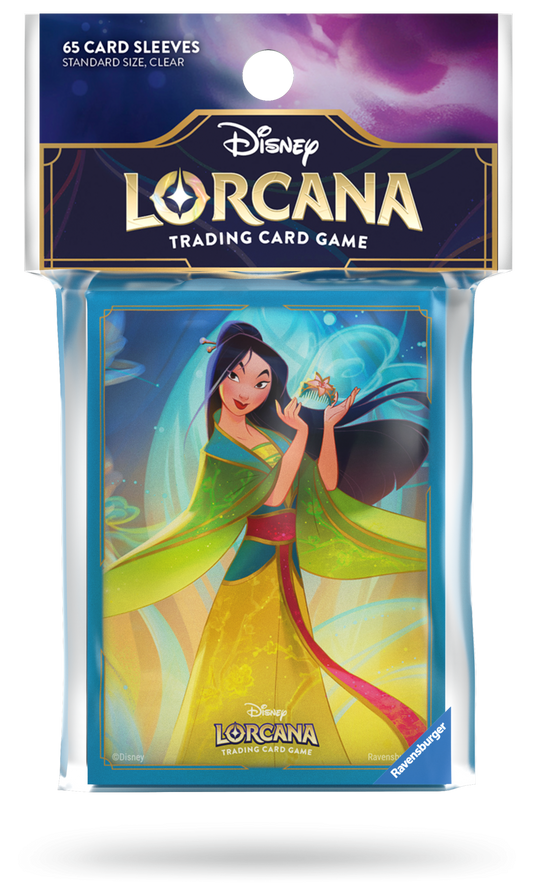 Disney Lorcana TCG - Mythen - Kartenhüllen Mulan