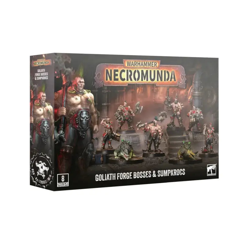 Warhammer -Necromunda: Goliath Forge Bosses & Sumpkrocs (301-76)