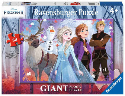 Ravensburger -Puzzle - Frozen 2 -Unterwegs im Zauberwald -60 Teile