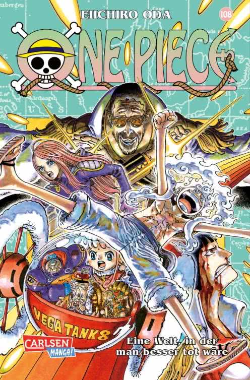 Carlsen Manga! - One Piece - Eine Welt, in der man besser tot wäre - Band 108 - Deutsch