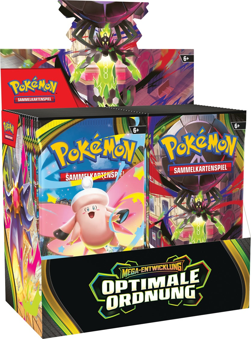 Pokémon Mega Entwicklung: Optimale Ordnung - Booster Display (36 Booster) - deutsch