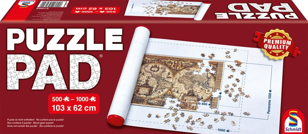 Schmidt -Puzzle Pad - 500-1000 Teile -103x62 cm