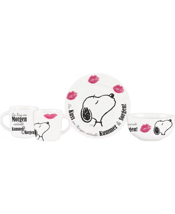 Peanuts Frühstücks - Set