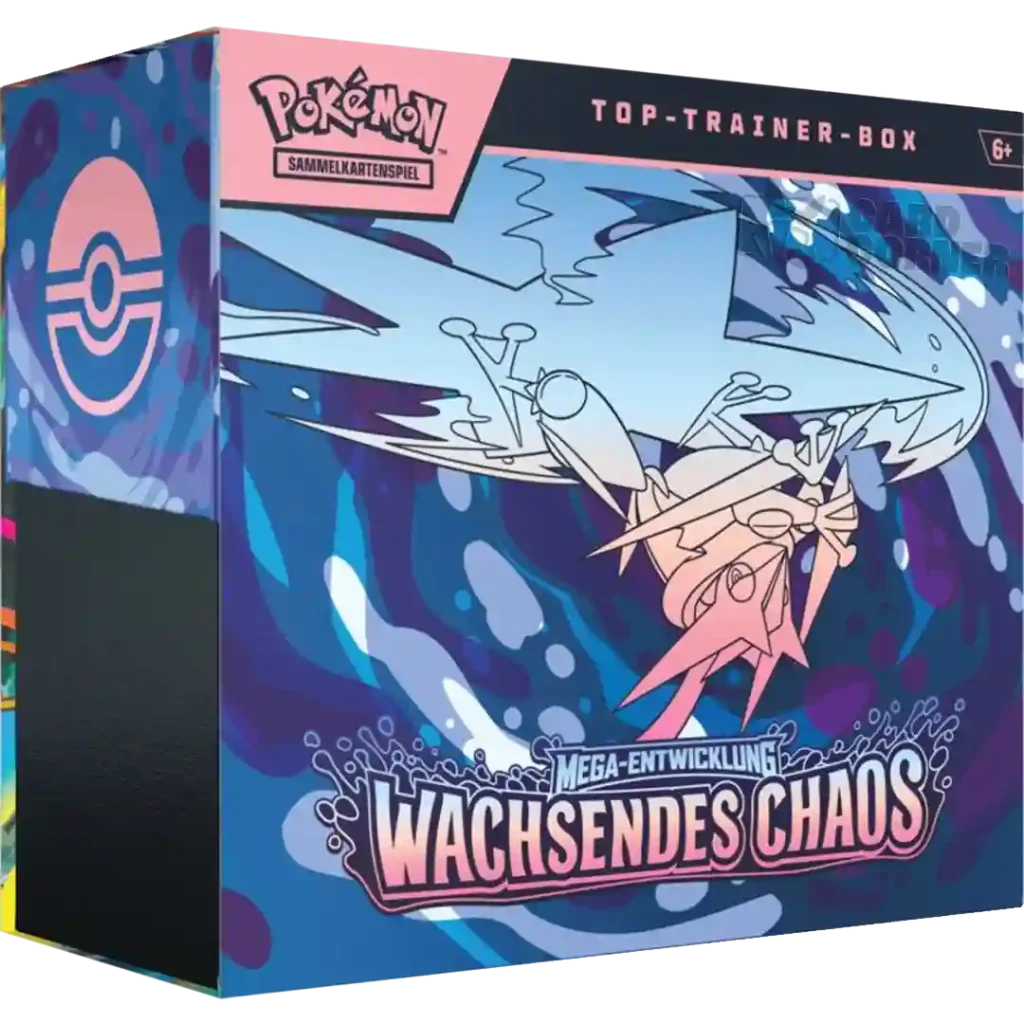 Pokémon Mega Entwicklung: Wachsendes Chaos - Top-Trainer-Box - deutsch - jetzt vorbestellen