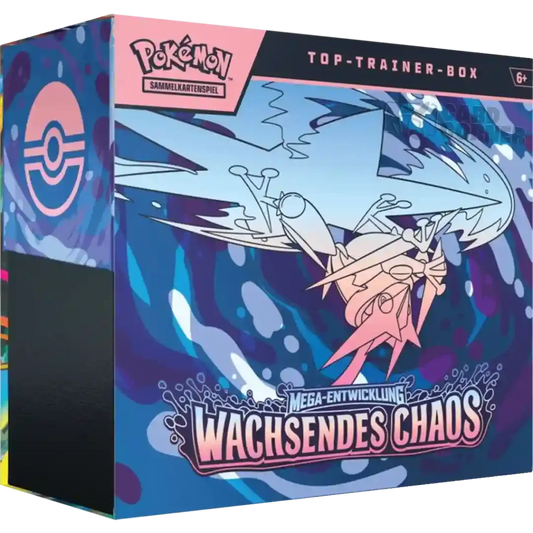 Pokémon Mega Entwicklung: Wachsendes Chaos - Top-Trainer-Box - deutsch - jetzt vorbestellen
