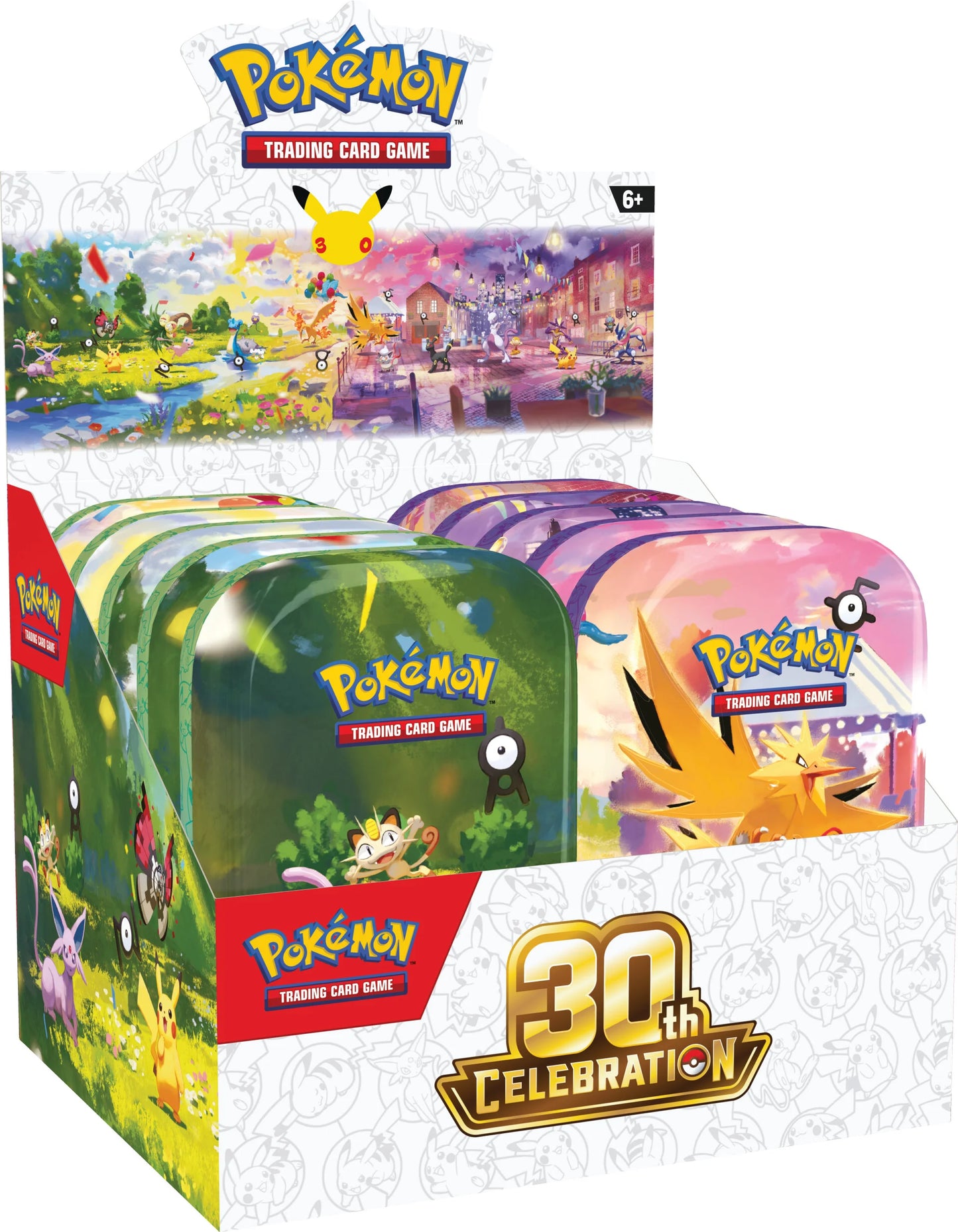 Pokémon TCG: 30th Celebration Day & Night Mini Tins (1 zufällige Tin) - Deutsch - Jetzt vorbestellen!