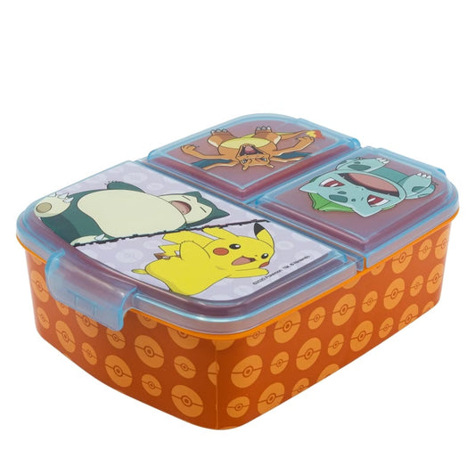 Pokemon -  Brotdose mit 3 Fächern
