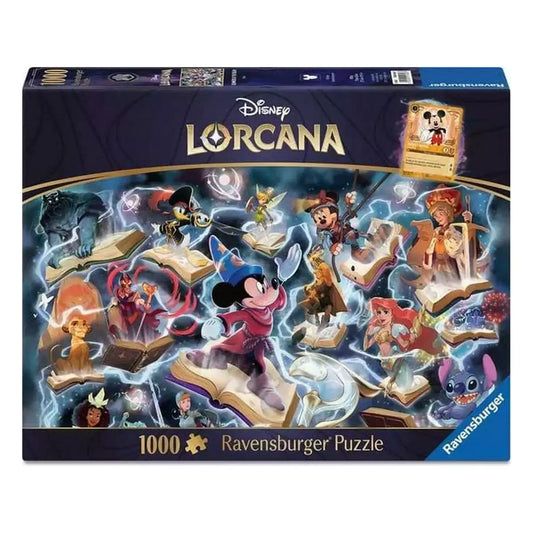 Ravensburger - Disney Lorcana – Glimmers of the Realm: Steel - Puzzle - 1000 Teile