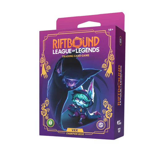Riftbound: League of Legends TCG – Unleashed Champion Deck – Vex - EN - Early-Bird-Angebot (Kopie)