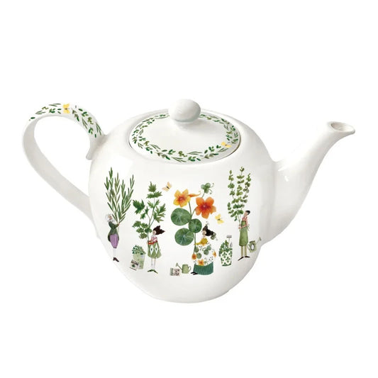 Grätz - Teekanne - Teezeit ist meine Zeit - Kräutergarten