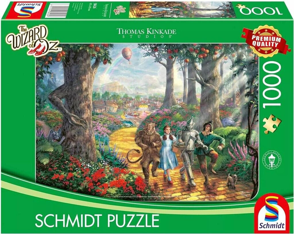 Schmidt Puzzle - Disney - Thomas Kinkade: Der Zauberer von Oz - Puzzle - 1000 Teile