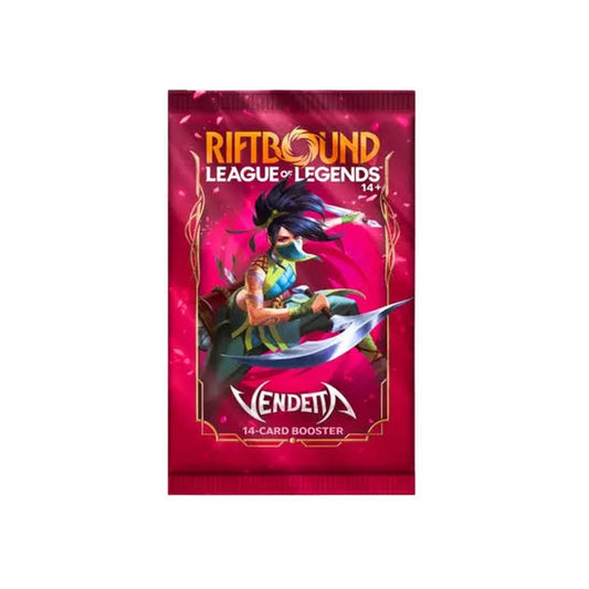 Riftbound League of Legends - Vendetta - 14 Card Booster - Englisch
