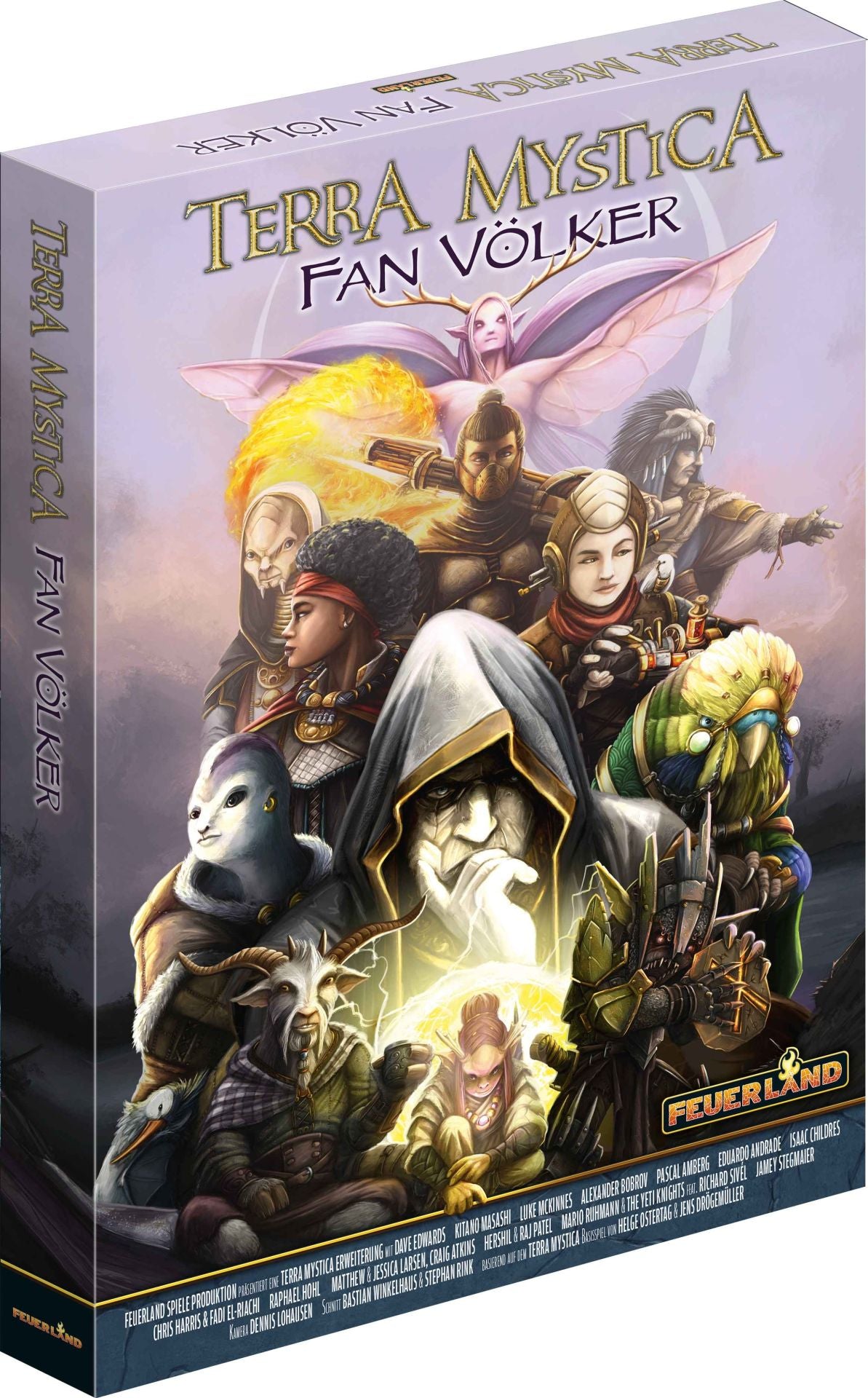 Feuerland - Terra Mystica: Fan Völker