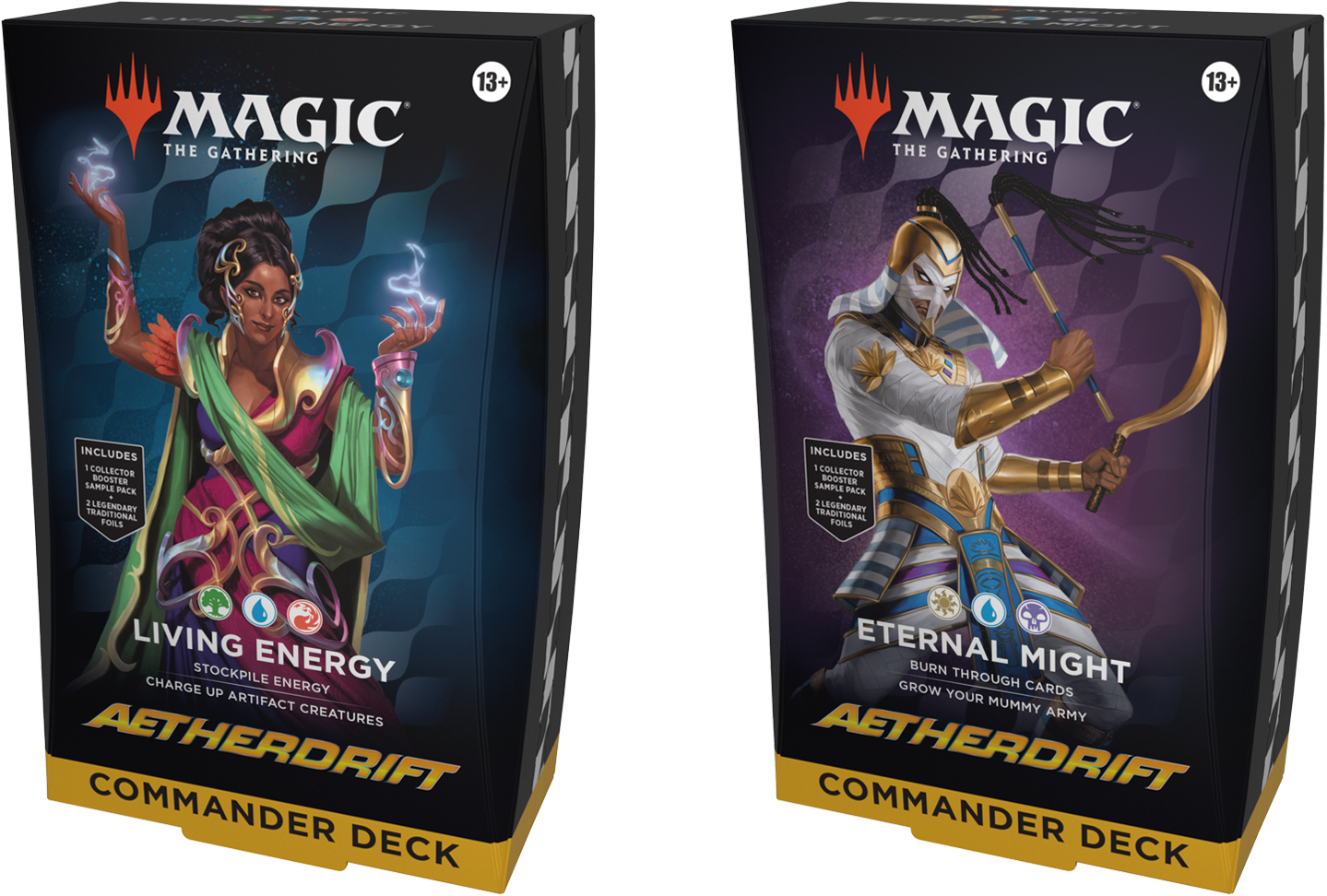 Magic the Gathering - Aetherdrift - Commander-Deck-Set (2 Decks) - englisch