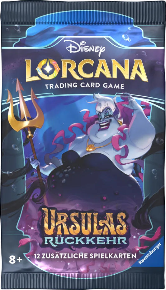 Disney Lorcana TCG - Ursulas Rückkehr - Booster (1 Booster ) -DE