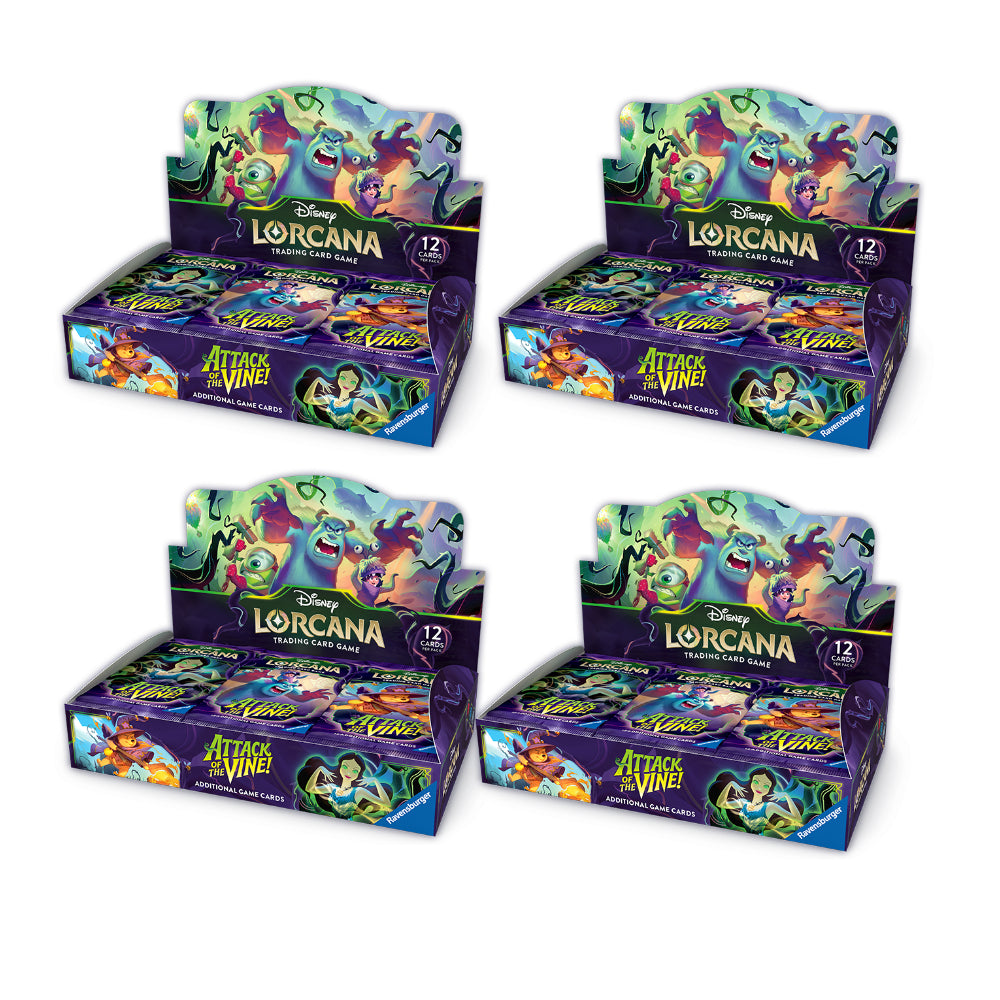 Disney Lorcana TCG - Attack of the Vine! - Booster Display Sealed Case - EN - Early-Bird-Angebot!