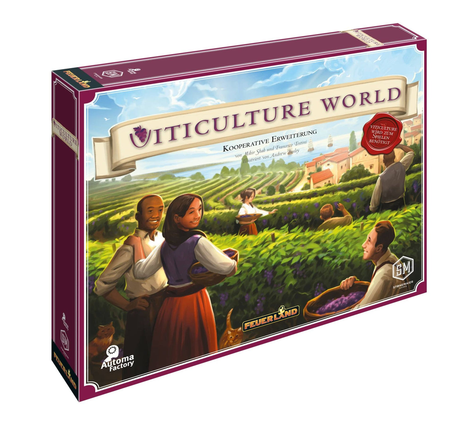 Feuerland - Viticulture World - Kooperative Erweiterung