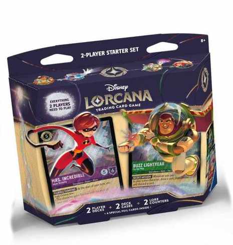 Disney Lorcana TCG - Unbekannte Wildnis - Zwei-Spieler-Starter - Early-Bird-Angebot - DE
