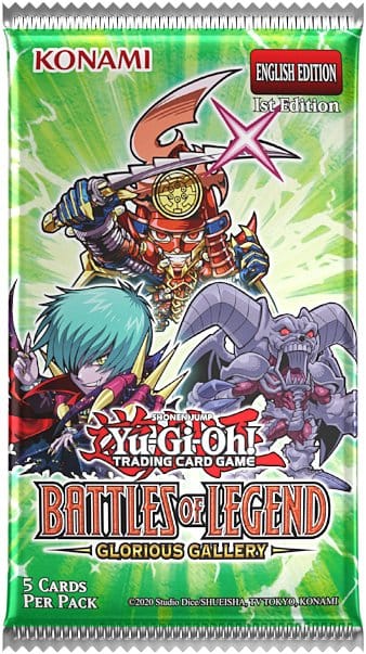 Yu-Gi-Oh! - Battles of Legend: Glorious Gallery - Booster-Display (24 Booster) 1. Auflage - englisch