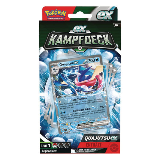 Pokemon - EX-Kampfdeck Quajutsu - Deutsch
