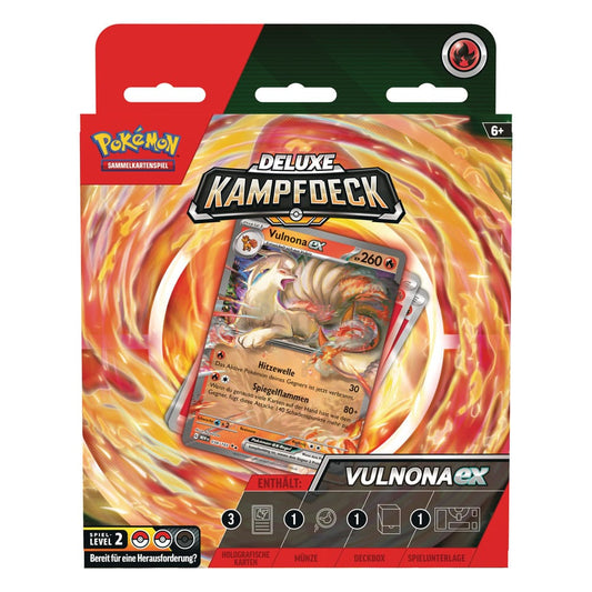 Pokemon - Deluxe Battle Decks März 2024 - Vulnona EX Deck - Deutsch