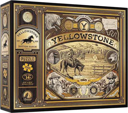 Theory 11 - Yellowstone - Puzzle - 1000 Teile