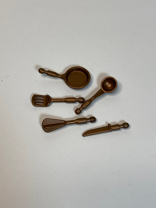 Playmobil Besteck - Bronze - Küchenzubehör
