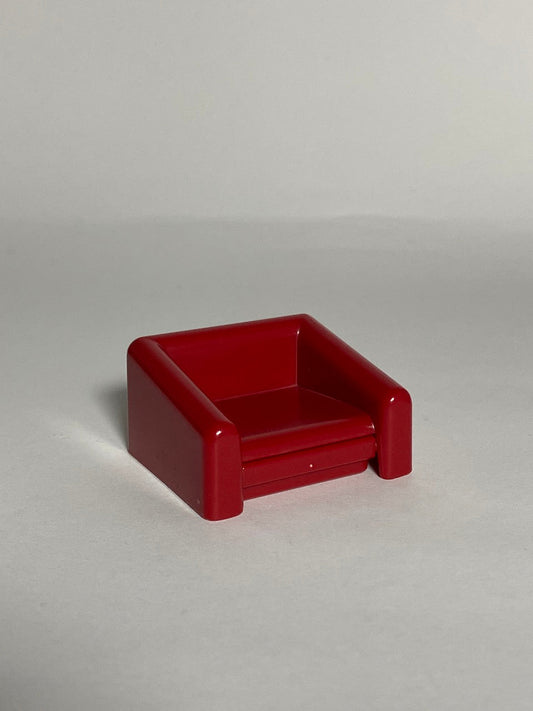 Playmobil Sessel rot - ausziehbar - Möbel - 8566