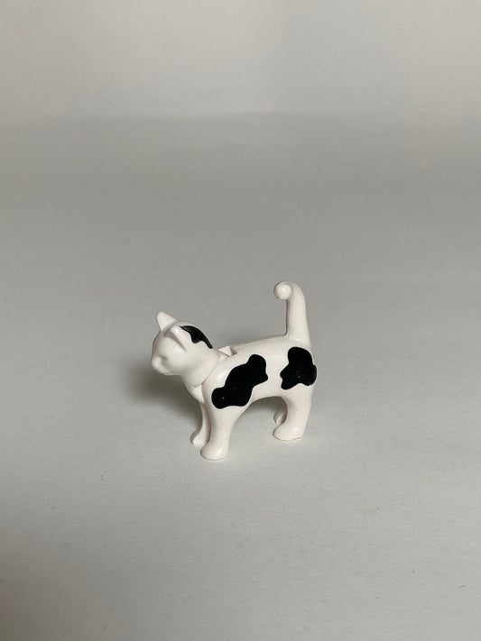Playmobil Katze schwarz-weiß - 8605